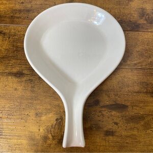 Unavailable-iti FPS-18 Ceramic Frypan Server Bakeware Round White Hand